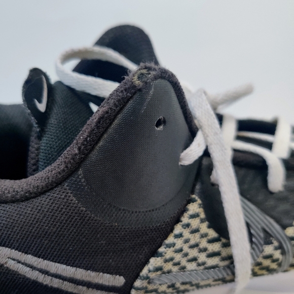 NIKE KD Trey 5 IX Sneakers 12 Black Grey Check CW3400-006 Mens - Picture 9 of 11